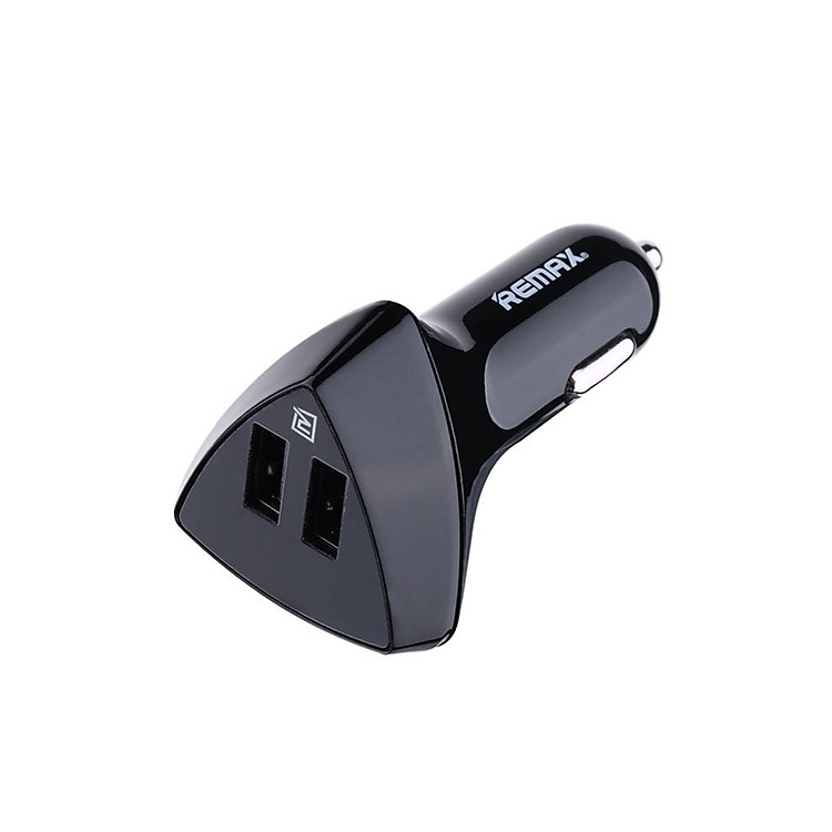 Củ sạc 2 cổng 3.4A đa chức năng cho xe hơi Remax RCC-208 - Hàng chính hãng