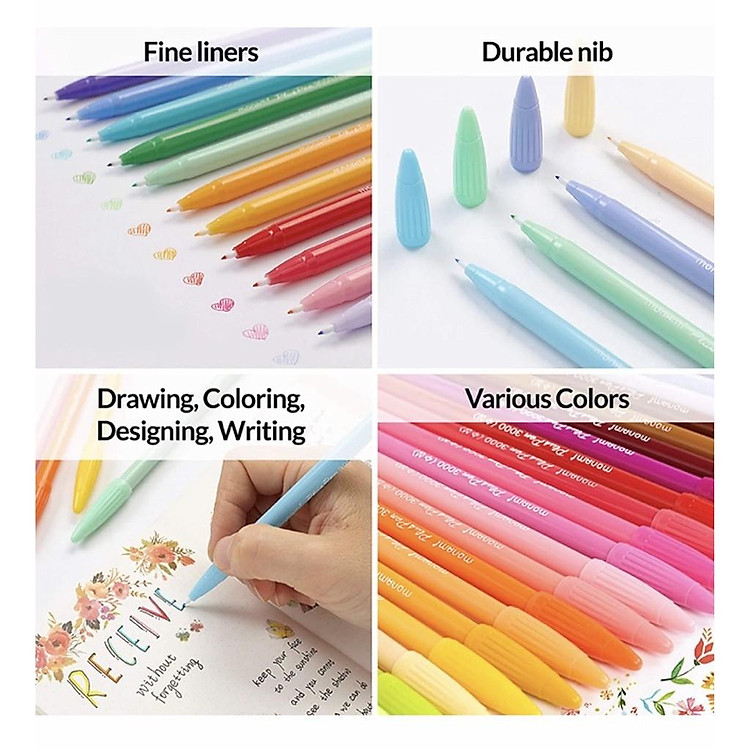 Bút màu nước Monami Plus Pen 3000