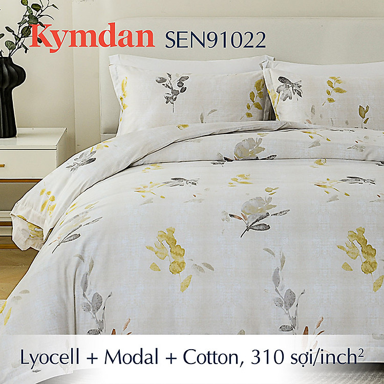 Bộ Ga Kymdan Serenity kèm vỏ mền