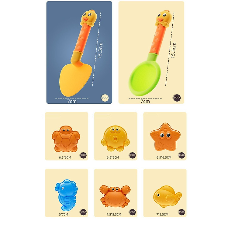 Mua Bộ đồ chơi xúc cát an toàn cho bé Chính hãng Giá rẻ - Hình ảnh 5