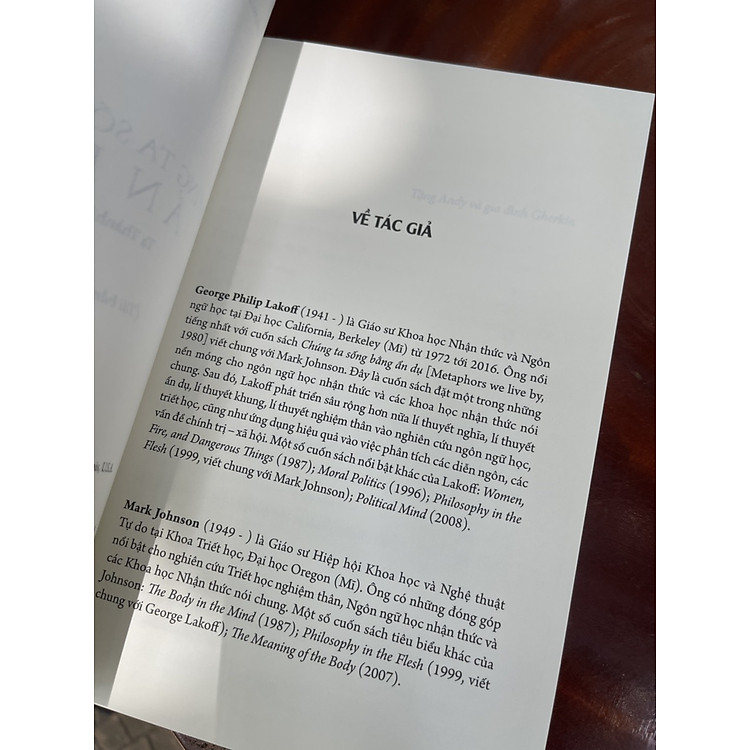 CHÚNG TA SỐNG BẰNG ẨN DỤ (Tái Bản Lần 2) - Ảnh 3