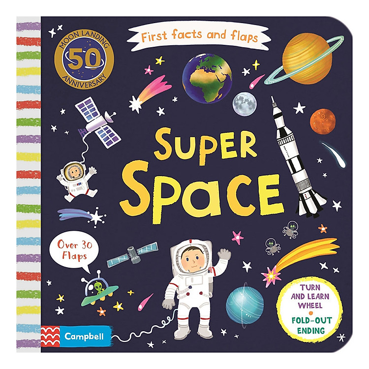 Sách Super Space - First Facts and Flaps