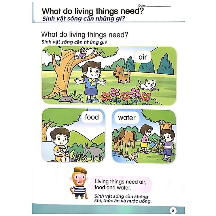 Khoa Học Tiền Tiểu Học Song Ngữ - Sách Học Tập 4 - Ảnh 4