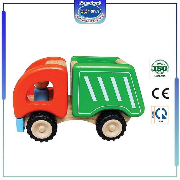 Mua tại MyKingdom: Xe rác gỗ Winwintoys 63292 - Ngập tràn khuyến mãi