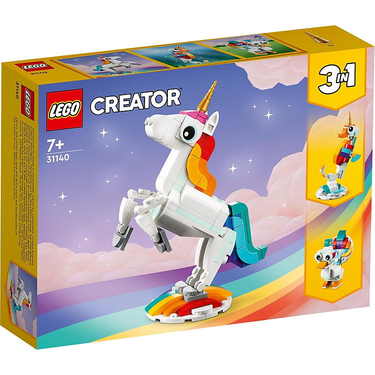 LEGO Creator 31140 Kỳ Lân Sắc Màu Chính hãng Ưu đãi - Hình ảnh 4