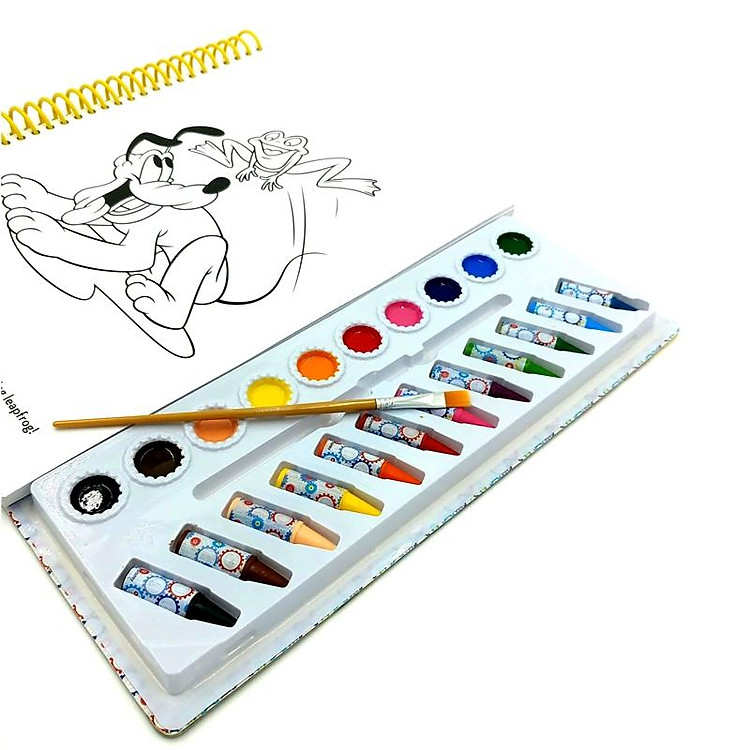 Disney Mickey Deluxe Paint / Crayon Book - Ảnh 3