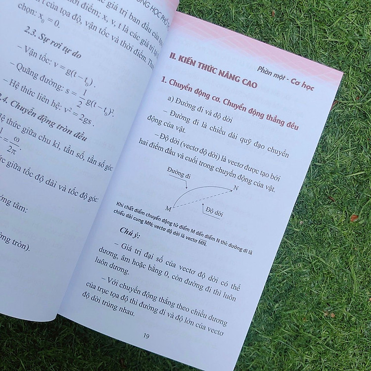 Sổ Tay Kiến Thức Trung Học Phổ Thông: Toán - Lí - Hóa - Ảnh 3