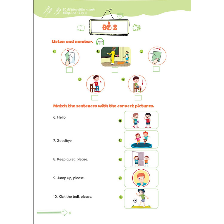 50 Đề Tăng Nhanh Điểm Tiếng Anh Lớp 4 - Ảnh 4