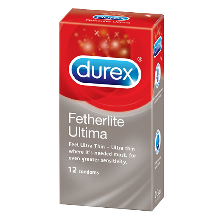 Bao cao su Durex Fetherlite Ultima Hộp 12 Bao