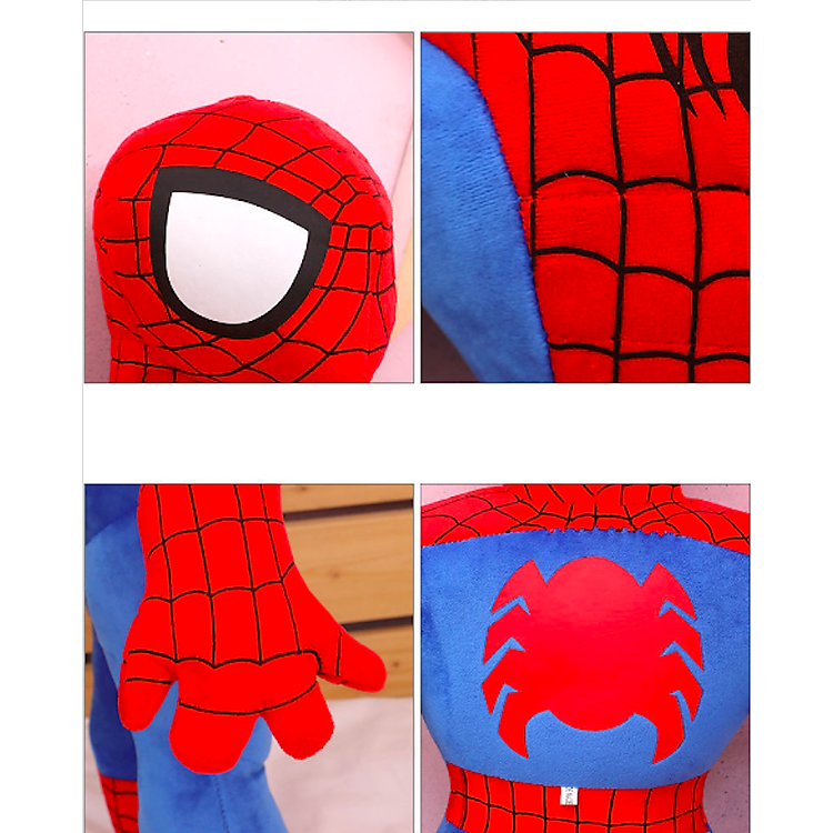 Thú nhồi bông người nhện cao cấp 50cm Chính hãng Tiết kiệm - Hình ảnh 5