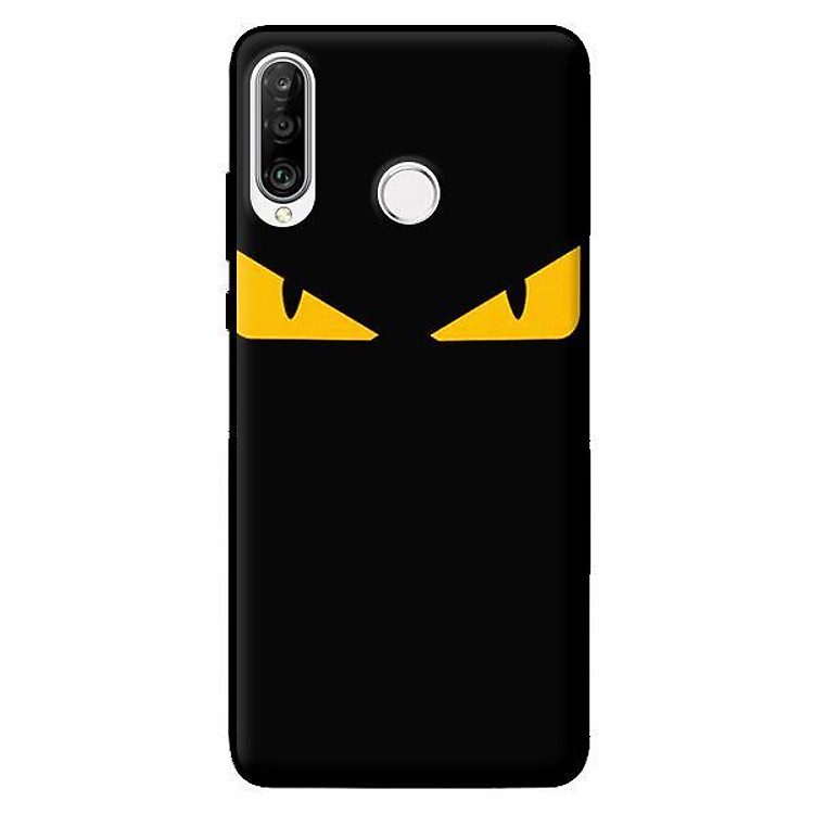 Ốp lưng in cho Huawei P30 Lite Cặp Mắt Vàng - Hàng chính hãng
