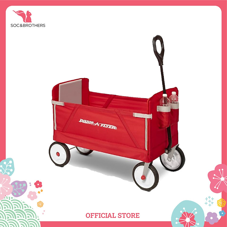 Xe kéo 4 bánh Radio Flyer 3 in 1 EZ Fold Wagon
