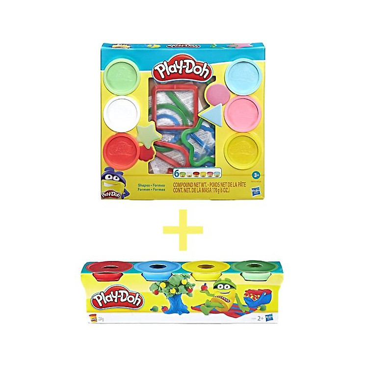 PLAYDOH Khuôn Tạo Hình 4 Màu Chính hãng Giá rẻ