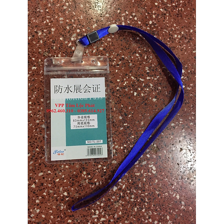 Bộ Thẻ Đeo Nhân Viên (50 bộ)