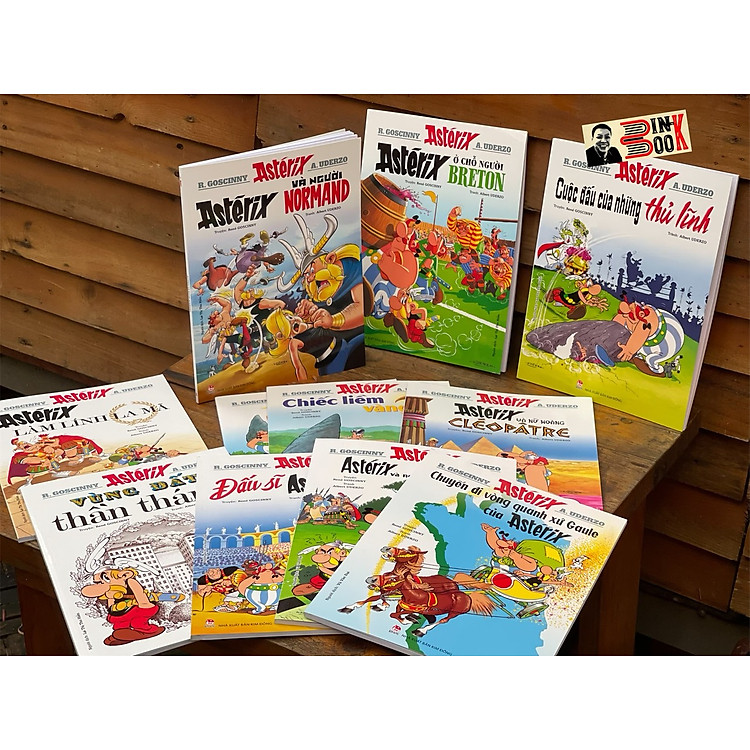 Những Cuộc Phiêu Lưu Của Asterix (In màu toàn bộ)