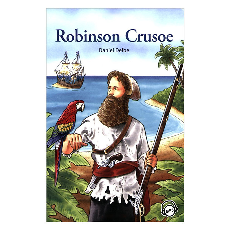Sách Compass Classic Readers 3 Robinson Crusoe Book