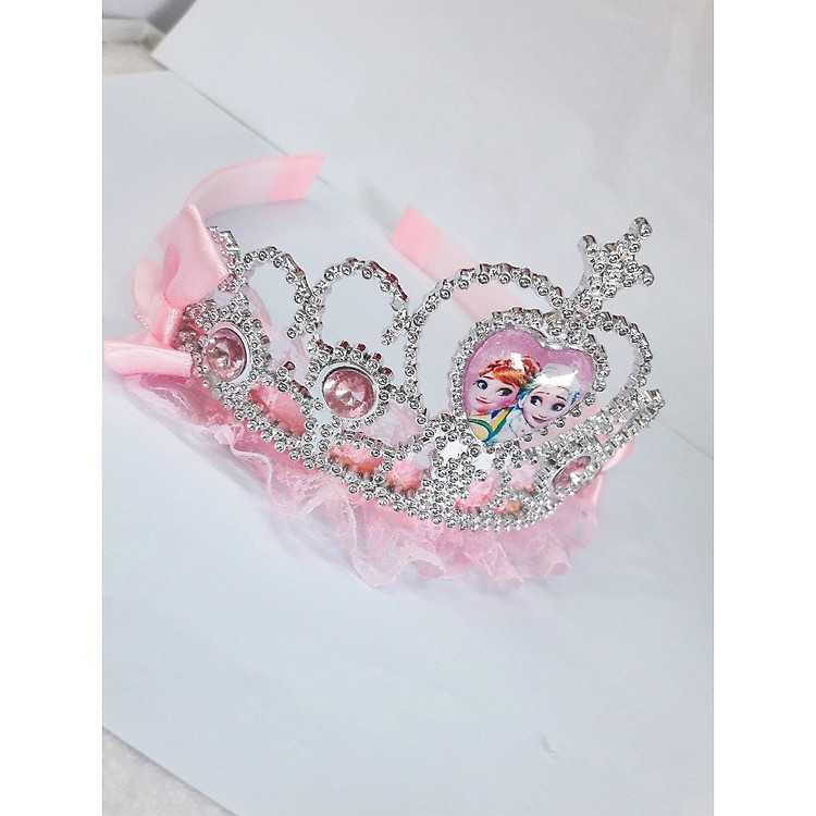 VƯƠNG MIỆNG PHA LÊ CÔNG CHÚA MÀU HỒNG