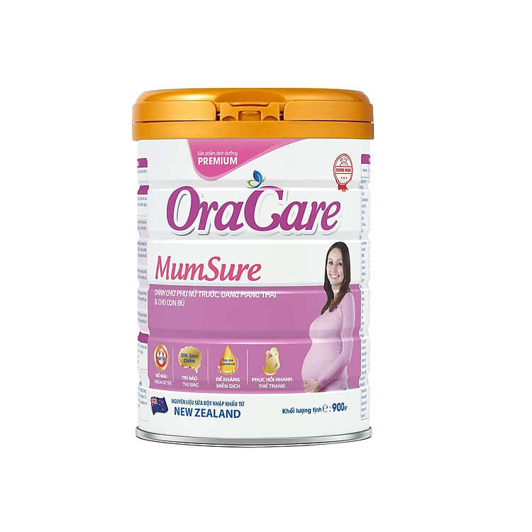 Combo 3 lon Sữa OraCare Mum Sure 900g Tiết kiệm - Hình ảnh 2