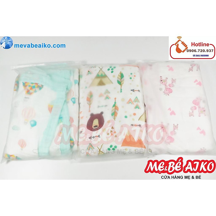 Mua Khăn Tắm Aden 100% Tre Bé Gái Chính hãng Tiết kiệm - Hình ảnh 2