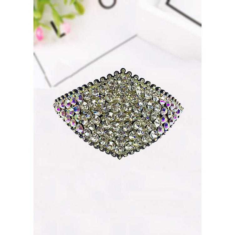 Kẹp Tóc Nữ Đính Đá Pha Lê (Đá Nhập Ý) Hàng Cao Cấp - KV08
