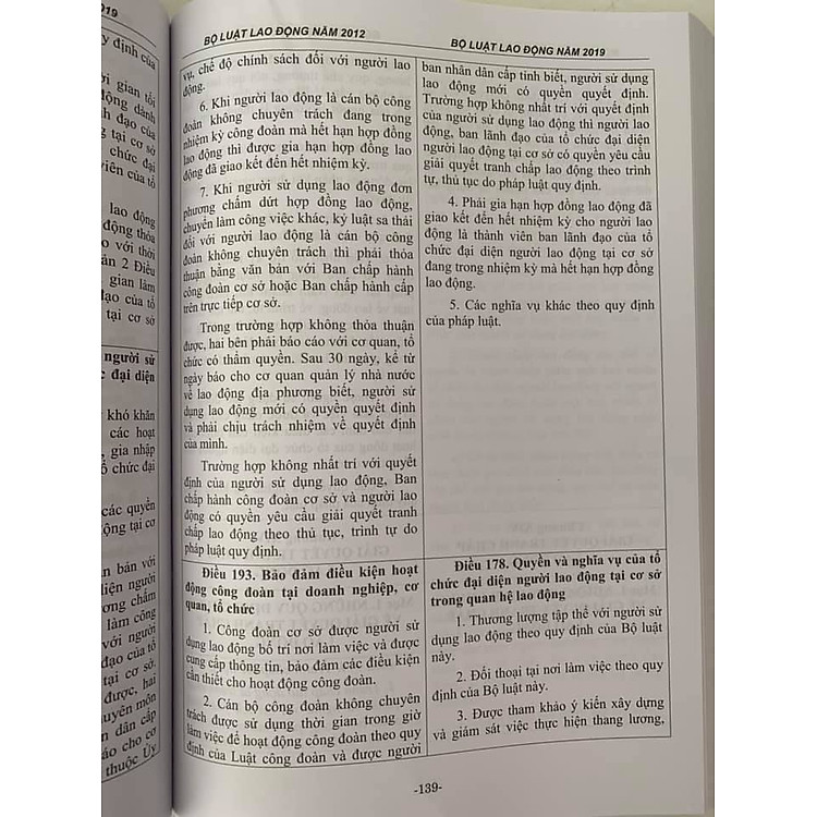 So sánh Bộ luật lao động năm 2012 - 2019 và các văn bản hướng dẫn thi hành - Ảnh 6