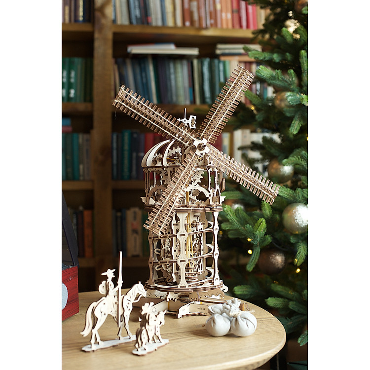 Mô Hình Gỗ Cơ Khí Ugears Cối Xay Gió Chính hãng Tiết kiệm - Hình ảnh 5