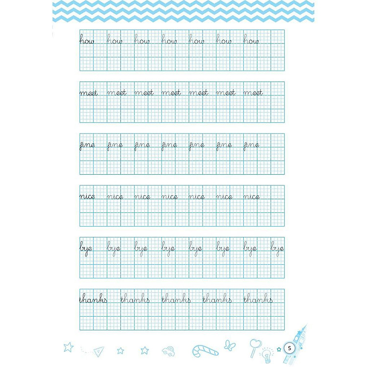 Vở Tập Viết Tiếng Anh Lớp 3 - Tập 1 - Ảnh 3