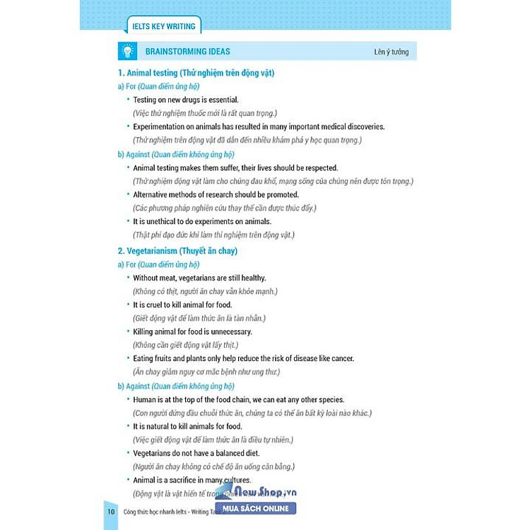 Ielts Key Writing – Công Thức Học Nhanh Ielts – Writing Task 2 - Ảnh 3