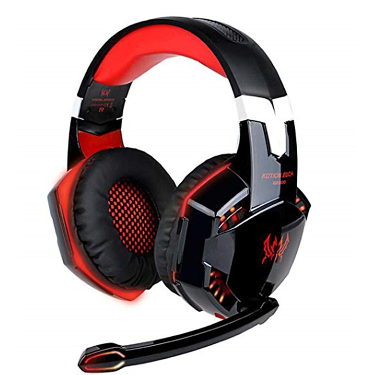 Tai Nghe Gaming Kotion Each G2000 ( Đen đỏ) - Hàng Nhập Khẩu