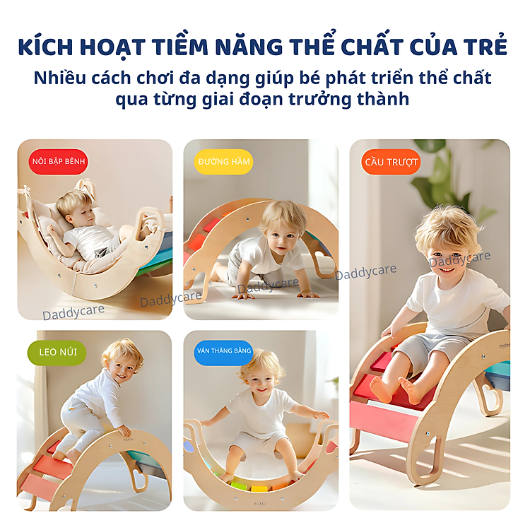 Ván thăng bằng Mideer Rainbow cho bé Chính hãng Giá rẻ - Hình ảnh 5