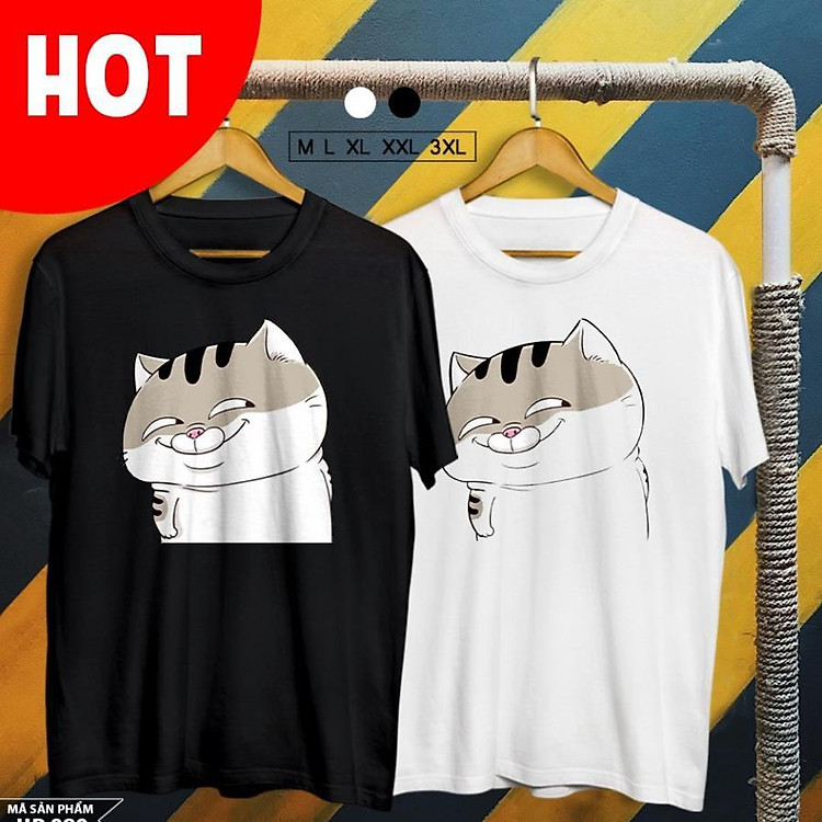 SALE Áo in hình Mèo Ami áo đoi áo nhóm unisex cực đẹp cực ngầu giá tận xưởng