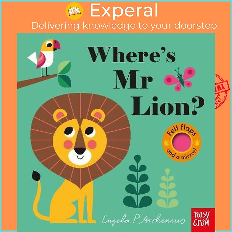 Sách - Where's Mr Lion? by Ingela Arrhenius (UK edition, paperback)