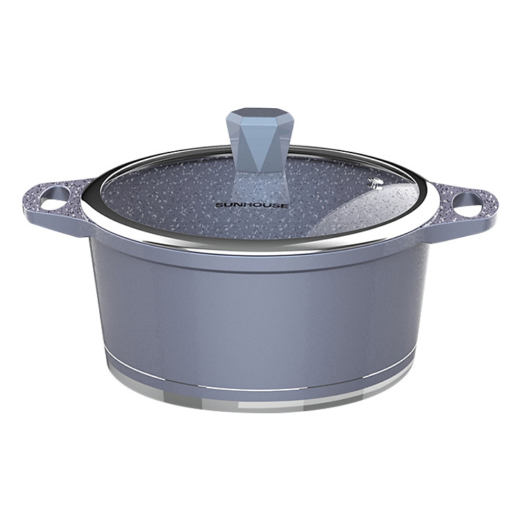 Nồi Vân Đá Đáy Từ Sunhouse Mama SHG2024MMA