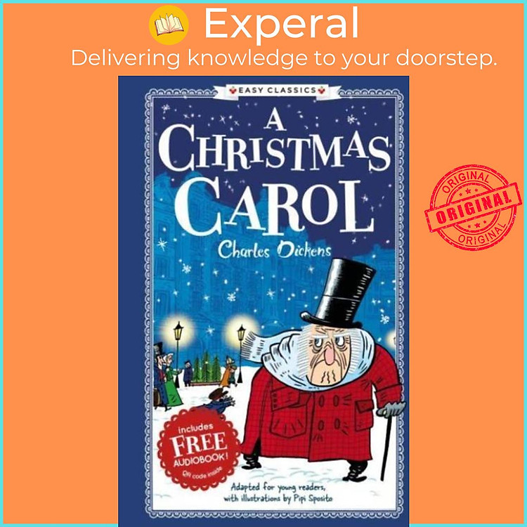 Sách - Easy Classic Dickens Christmas Carol (Hardback) by Pipi Sposito (UK edition, hardcover)