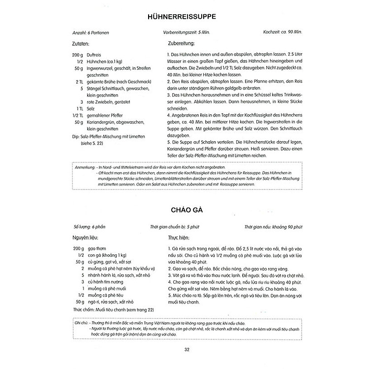 Những Món Ngon Việt Nam (Song Ngữ Đức - Việt) - Ảnh 4