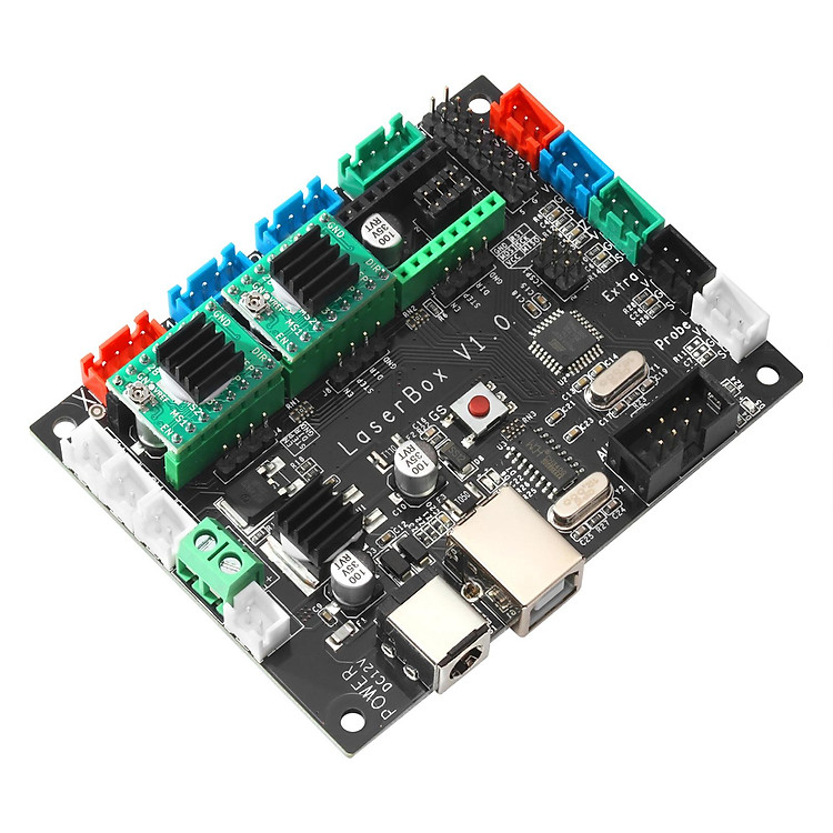 ATOMSTACK Laser Engraver Motherboard 12V 5A 3 Axis Drive Interface Stepper Motor Driver Controller Board Laser Box with
