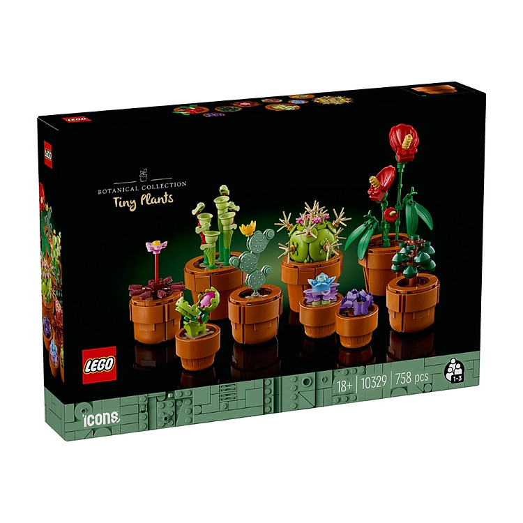 Mua tại Tiki: Mua Đồ Chơi Lắp Ráp LEGO Hoa Xương Rồng Chính hãng Giá tốt