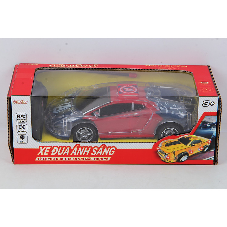 Đồ chơi trẻ em - Xe đua điều khiển từ xa có đèn FD-0003