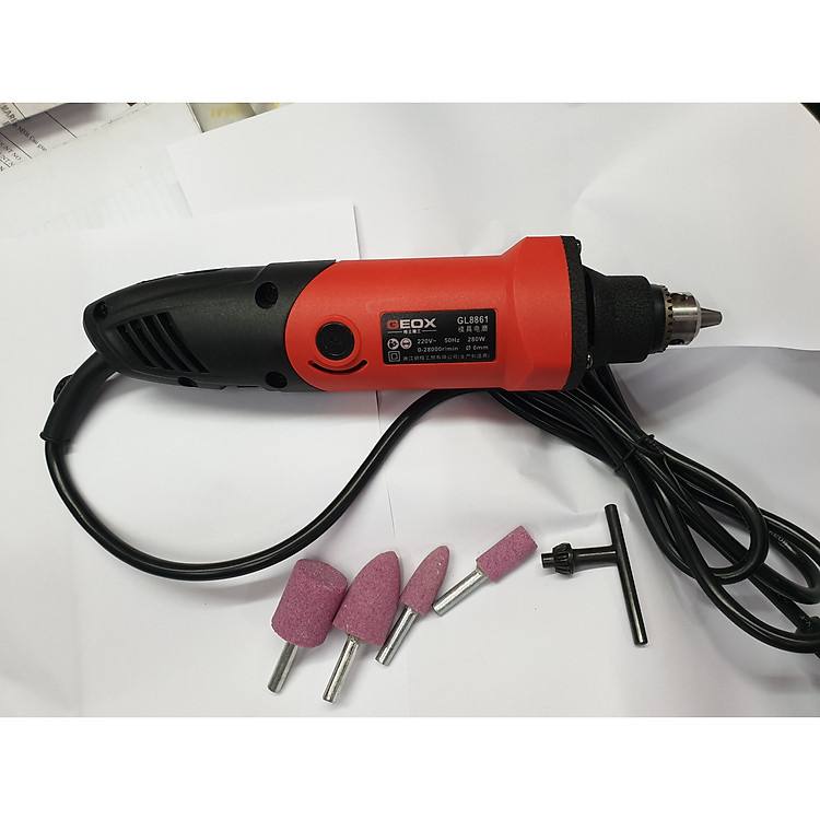 Bộ Máy Mài Trai , Máy Mài Lỗ , Máy Khoan Thẳng Cầm tay Đa Năng GEOX Chất Lượng Cao