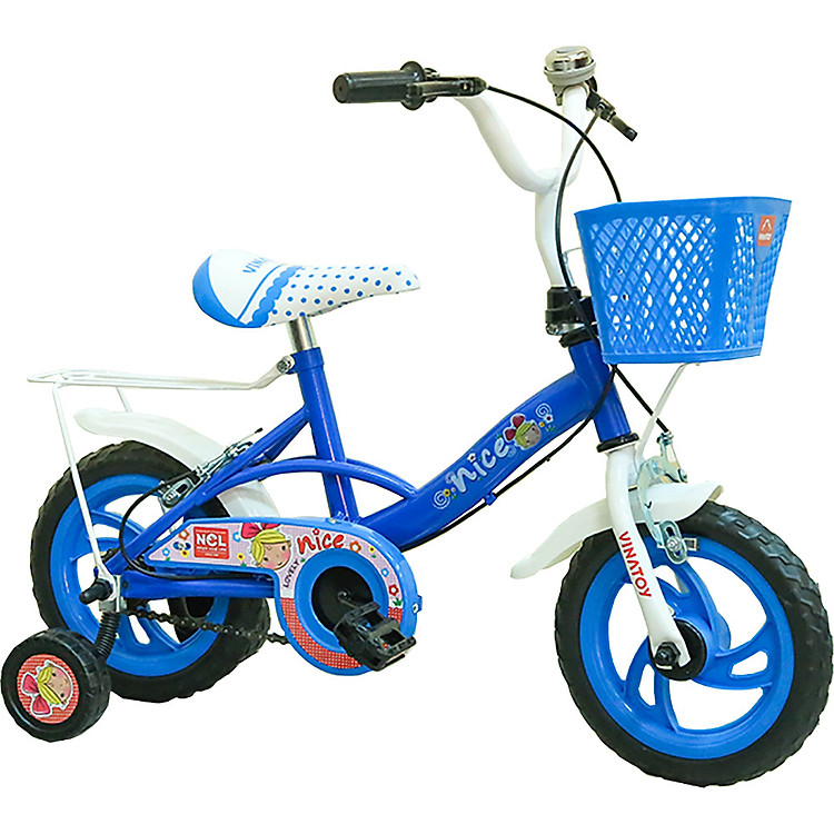 Xe Đạp Trẻ Em Nhựa Chợ Lớn 12 inch K104 - M1798-X2B - Dành Cho Bé Từ 2 - 3 tuổi - Giao màu ngẫu nhiên