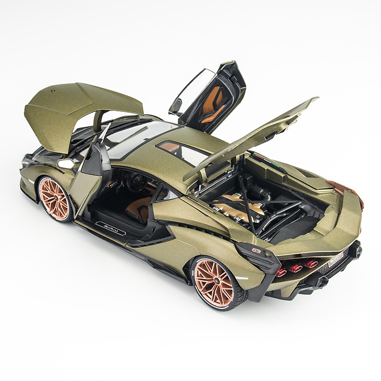 Mô hình xe Lamborghini Sian FKP 1:18 Chính hãng Tiết kiệm - Hình ảnh 5