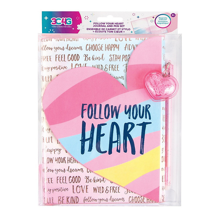 Bộ Sổ Và Bút Follow Your Heart 3C4G 12043