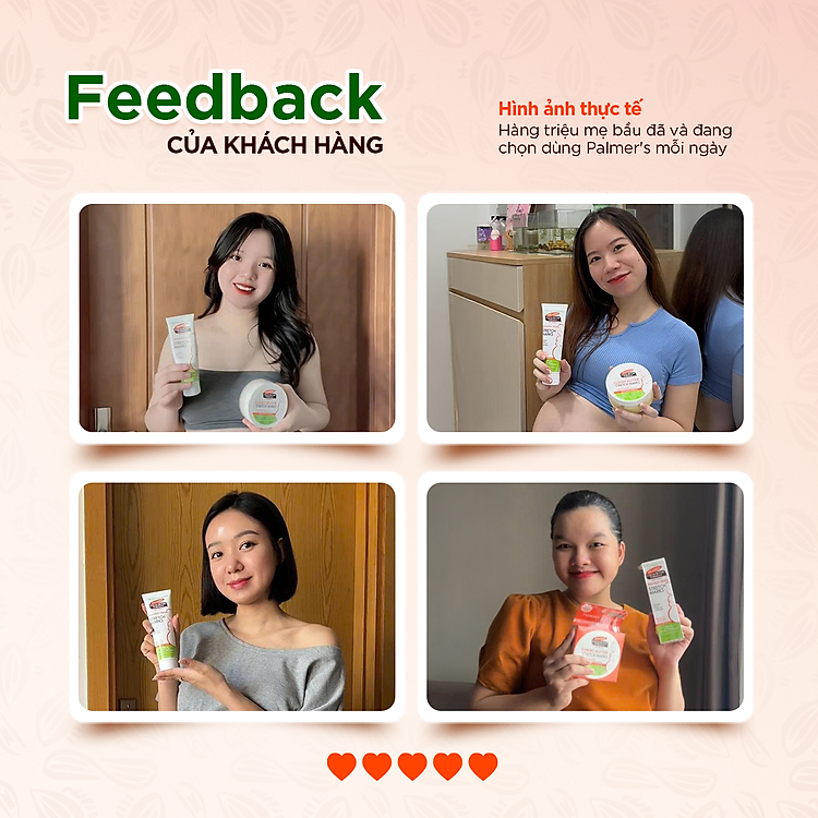 Kem ngăn ngừa và phục hồi rạn da giữa thai kỳ Palmer's 125g - Ảnh 9