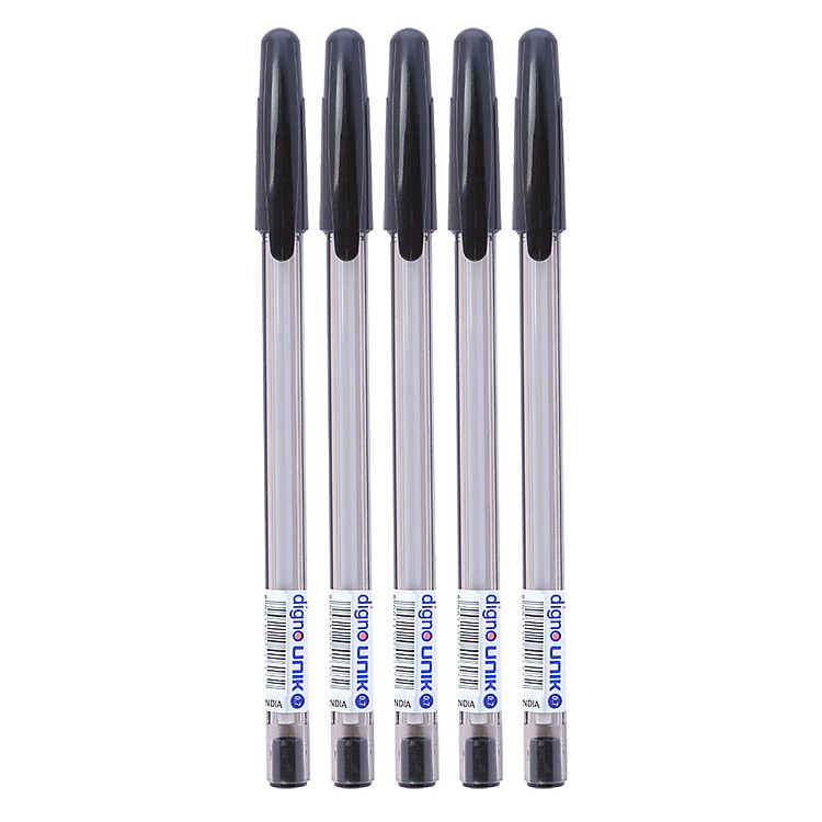 Viết Gel Đậy Nắp Digno Unik (0.7mm) (5 cây)