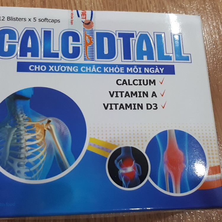 Thực phẩm chức năng - Calcidtall - Cho xương chắc khỏe