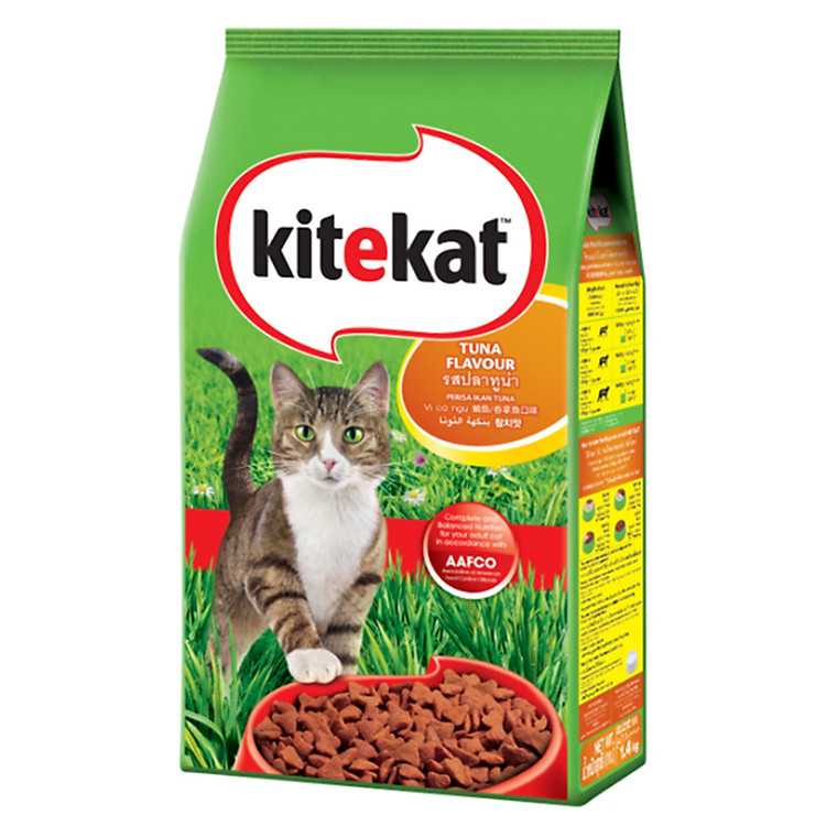 Đồ Ăn Cho Mèo Kitekat Vị Cá Ngừ Dạng Túi 1.4 Kg