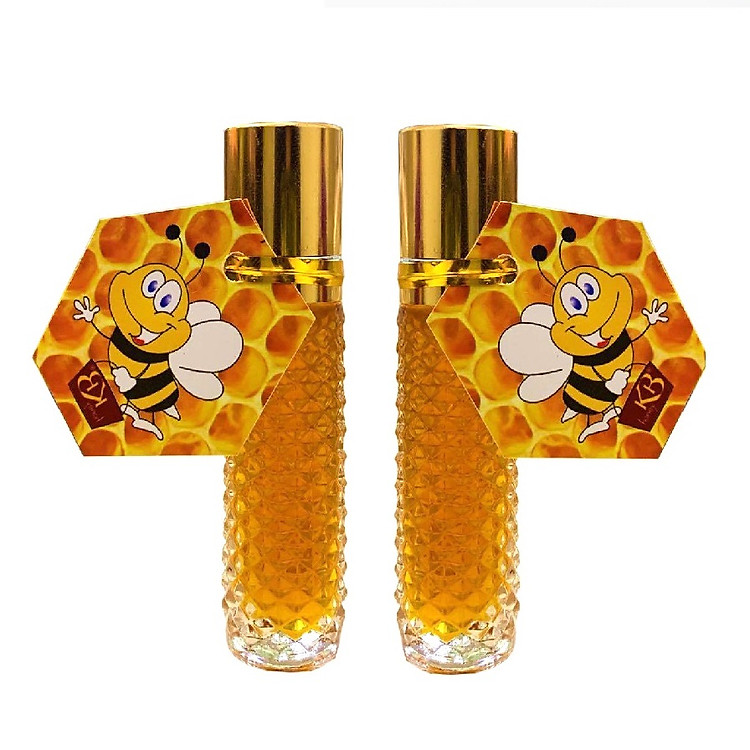 thực phẩm chức năng Combo 2 Thỏi mật ong thiên nhiên nguyên chất dưỡng môi KB 10ml