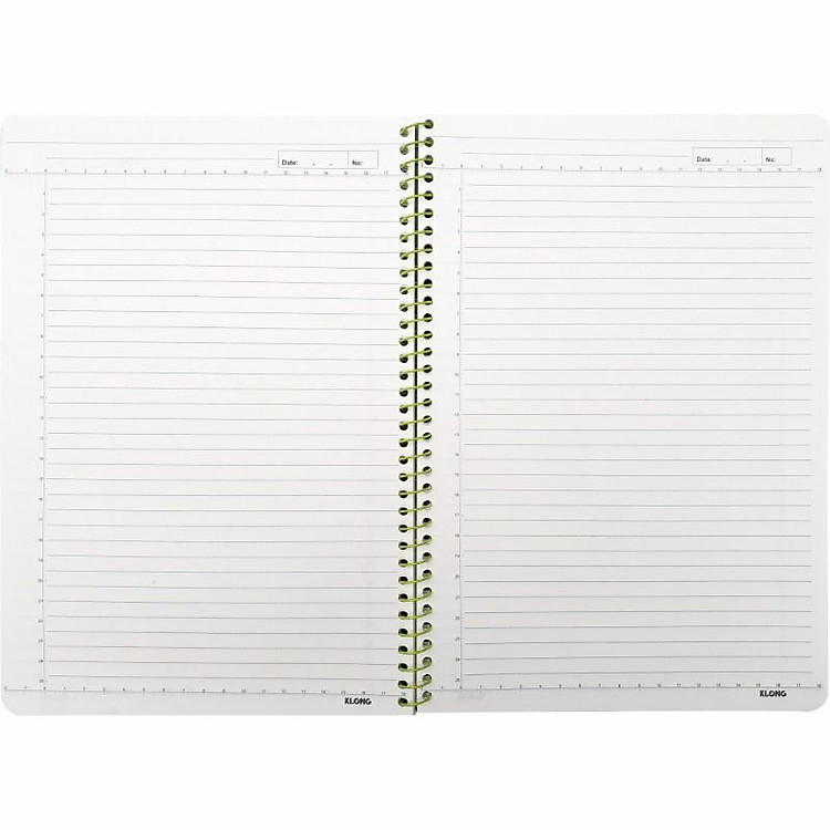Sổ Kẻ Ngang Lò Xo KLONG A4 (300 trang) - Ảnh 5
