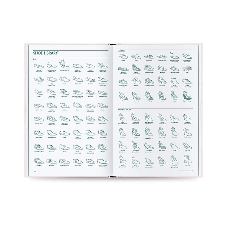 FASHIONARY SHOE DESIGN A HANDBOOK FOR FOOTWEAR DESIGNERS - Ảnh 6