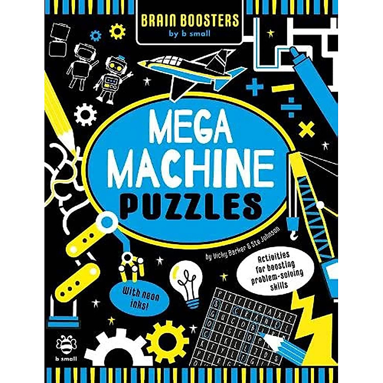 Giải Đố Tiếng Anh: Brain Boosters: Mega Machines Puzzles